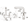 Комплект OMOIKIRI NAGANO-BL-P + PURE DROP LITE 4047.8028P